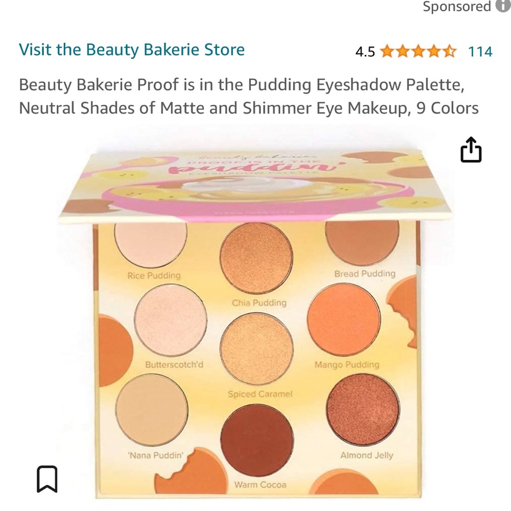 Proof Is In The Pudding Eyeshadow Palette | Beauty Bakerie